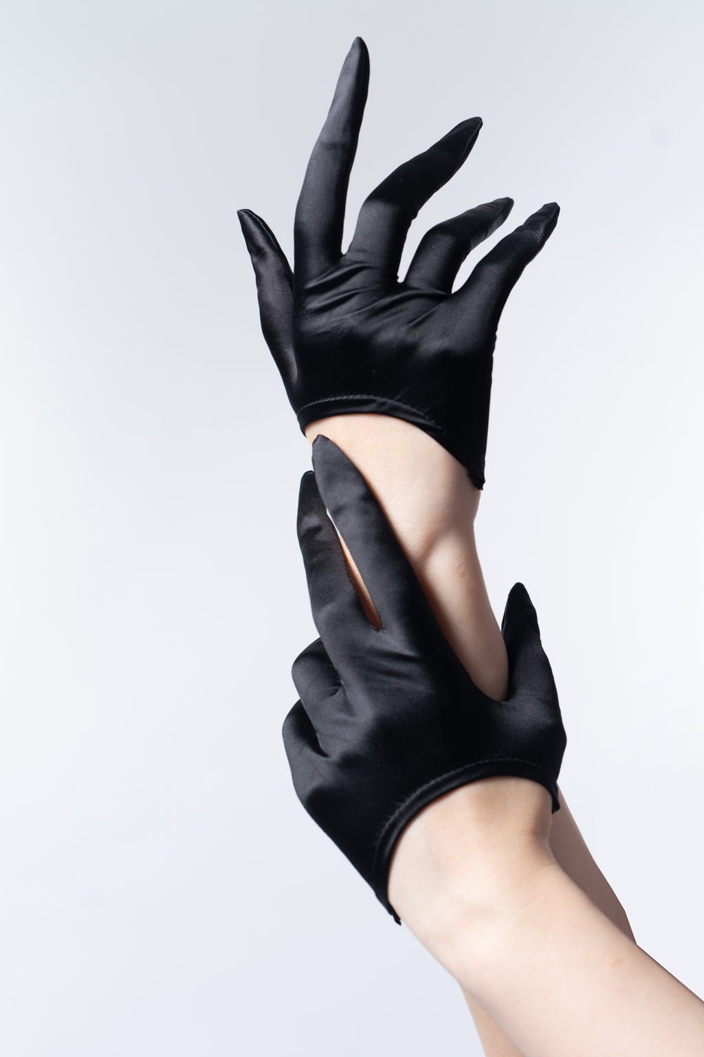 Fabric Half-Palm Gloves