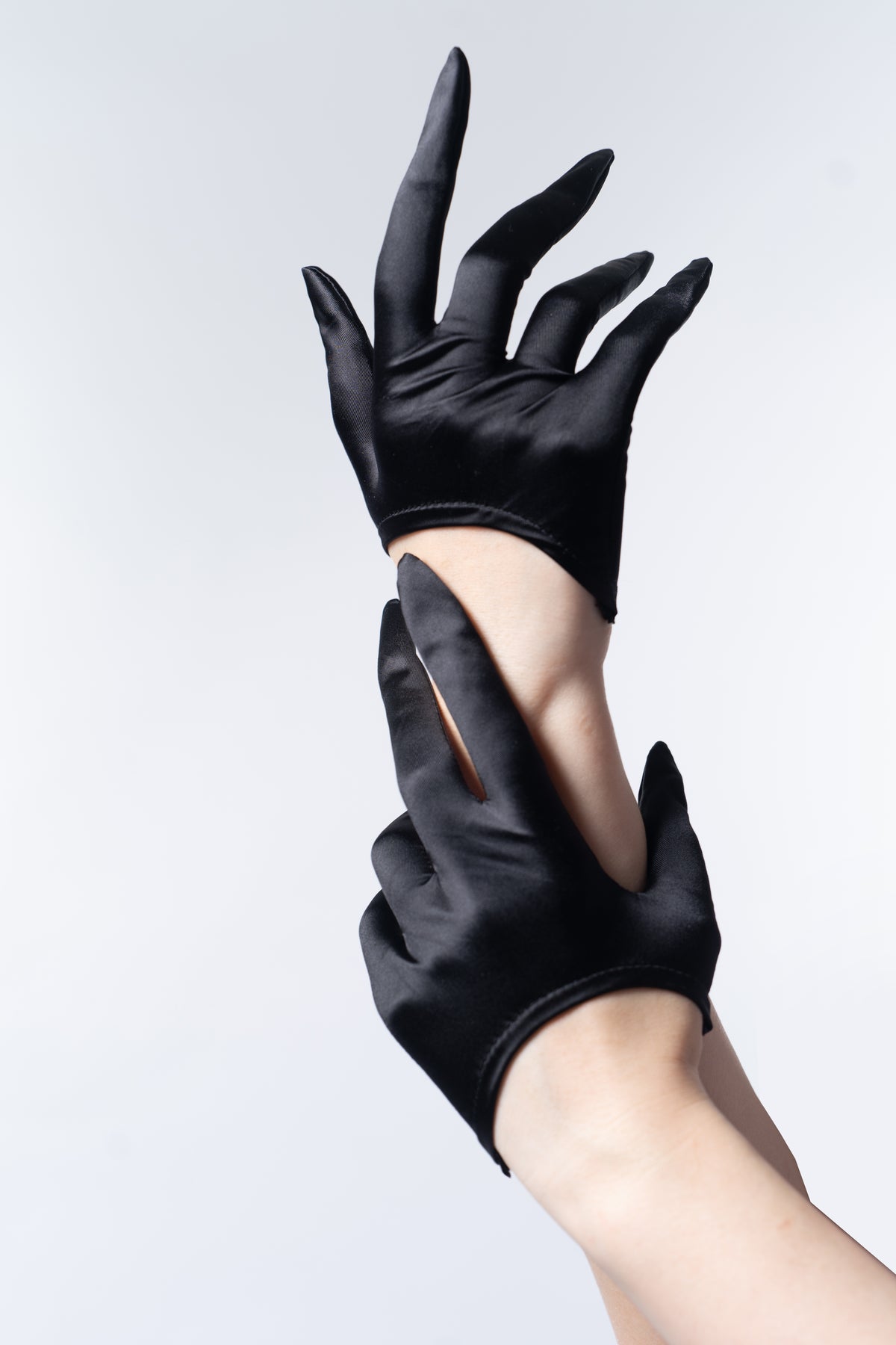 Fabric Half-Palm Gloves