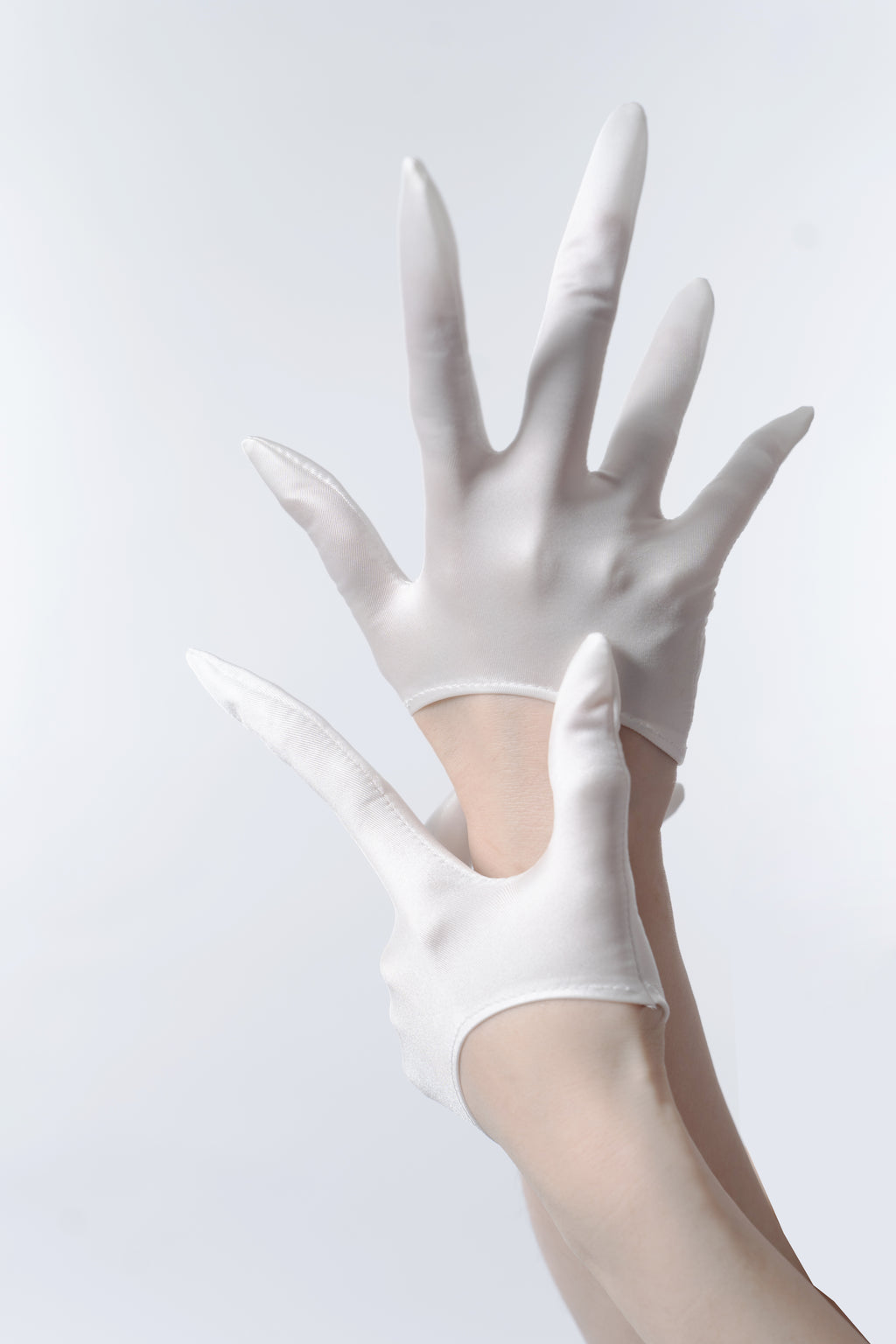 Fabric Half-Palm Gloves